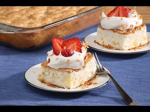 Pineapple Angel Food Cake
