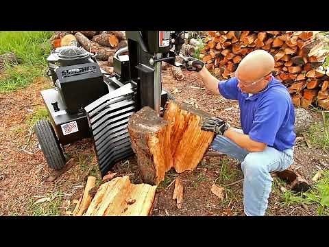 Swisher 34 Ton Commercial Pro 14.5HP V-Twin Log Splitter LSED14534
