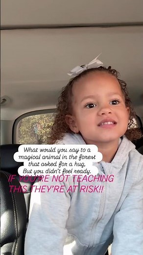 Role play body safety. Help kids be confident in setting boundaries