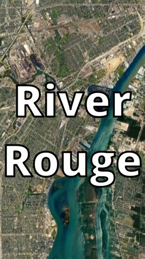Daily Sketchy City: RIVER ROUGE (Michigan)