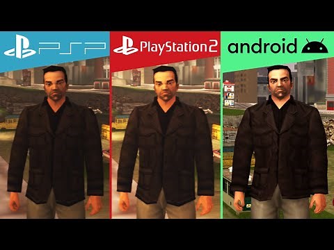 GTA Liberty City Stories (2005) PSP vs PS2 vs Android (Which One is Better!)