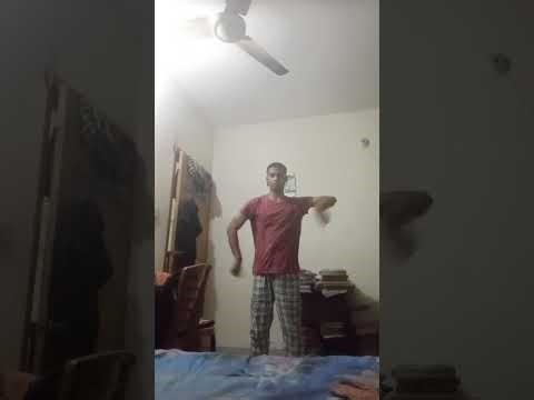 Try to do some karate stunts by watching Youtube videos of karate,