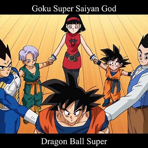 Goku Super Saiyan God | Dragon Ball Z Fan