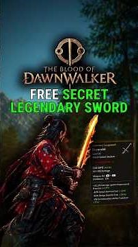 Get the LEGENDARY Durandal Sword EARLY in Blood of Dawnwalker! 🗡 #bloodofdawnwalker #gamingtips