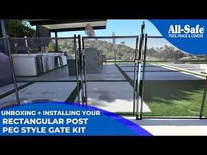 DIY Rectangular Post Peg Gate Kit