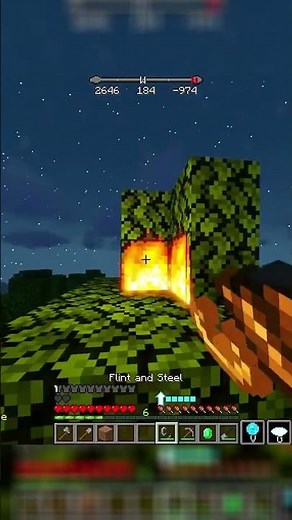 Gojo starts wild fire in minecraft jujutsu kaisen