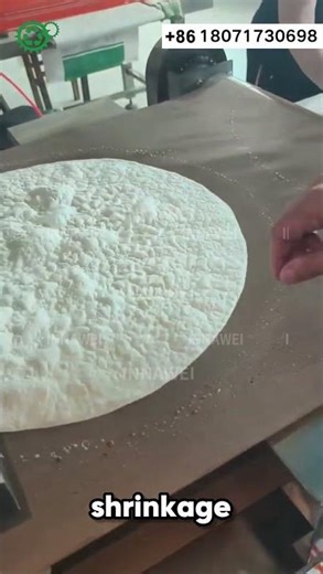 Semi-Automatic Heated Pancake & roti chapati pita bread flatbread saj bread spring roll wrapper