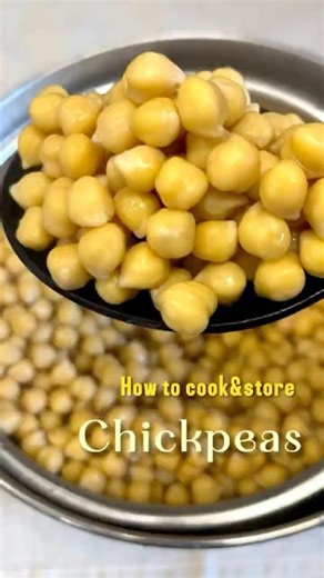 캔보다 더 맛있는 병아리콩 삶기(일주일 보관법까 지!), Homemade Chickpeas