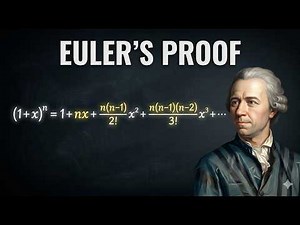 How Euler proved Newton’s Binomial Theorem