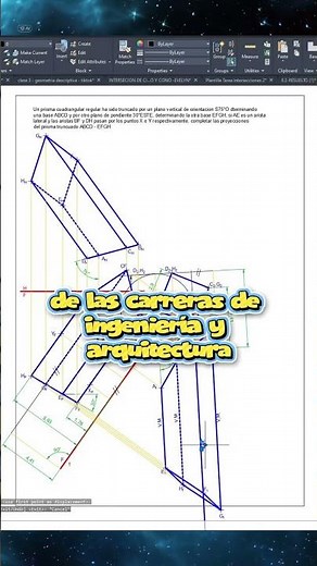 Descriptive Geometry Course 2026 #startofclasses