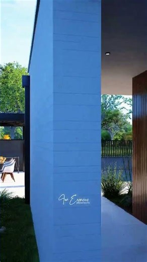 Modern Split-Level Villa on Sloped Terrain