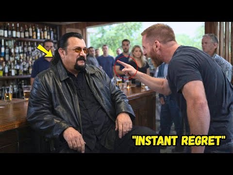 HE TRIED TO INTIMIDATE STEVEN SEAGAL… HE HAD NO IDEA WHAT WOULD HAPPEN NEXT.