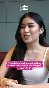 513K views · 14K reactions | Heart Ryan shares how she got cast as Ella Dianne Hyun in Ang Mutya Ng Section E. 'I really had no hopes of getting any role, pero luckily, natawagan,' the actress said. #HeartRyan #AngMutyaNgSectionE #AMNSE #pikapikaPH | Pikapika | Facebook