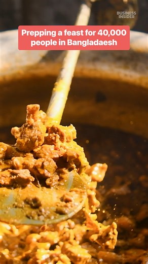 Preparation for this traditional #feast in #Bangladesh takes several days and many ingredients. #Mezban | Insider Food