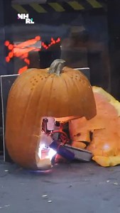 63K views · 149 reactions | Have you ever seen a team of house bots, armed with knives, try and carve a giant flaming pumpkin on wheels? #NHRL #engineering #STEM #robotics #combatrobot #combatrobotics #nationalhavocrobotleague #bots #robots #robotics #chaos #havoc #robotfighting #fightingrobots #collegerobotics #halloween #pumpkin #pumpkincarving | NHRL | Facebook