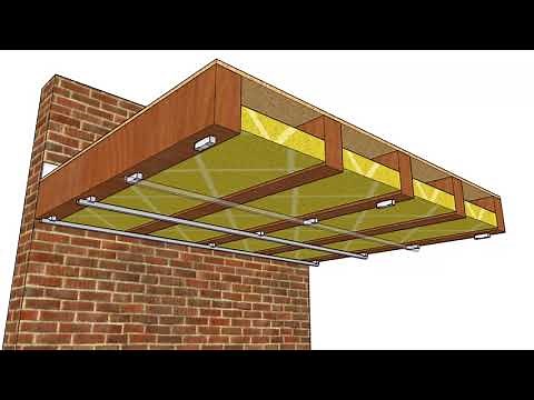 How to soundproof a ceiling with IsoMax Clip system