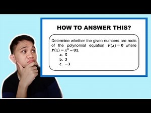[TAGALOG] Grade 10 Math Lesson: DETERMINING IF A NUMBER IS ROOT OR ZERO OF A POLYNOMIAL FUNCTION