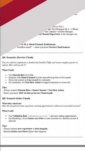 Sales Cloud vs Service Cloud — Interview Traps