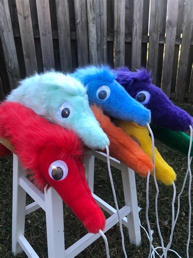 Worm on String Plushie and Fursuit Prop - Etsy