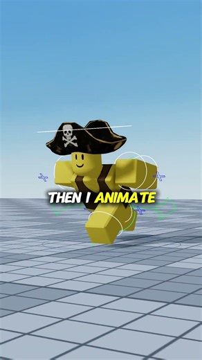How I Make a ROBLOX Pirate Ninja Run #roblox #animation