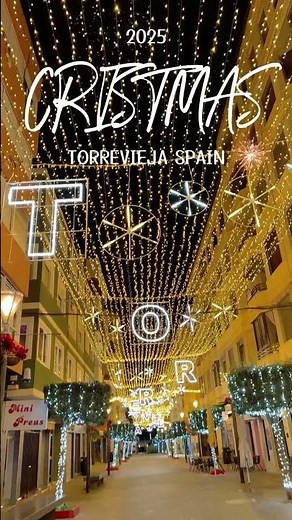 Magical Christmas Night in Torrevieja 🇪🇸✨