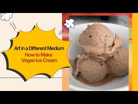 How to Make Vegan Ice Cream at Home | Almond Milk to Creamy Scoops