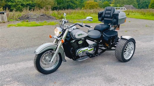 This trike sold before we even had a chance to put it up here on Facebook 😀😀😀 SOLD SOLD SOLD 13/10/25 For sale in the UK Suzuki Volusia Trike 800cc V-twin,liquid-cooled four-stroke engine known for smooth power delivery and a distinctive rumble. 9,725 miles. Five-speed constant mesh transmission with closer gear ratios for smoother shifts. Towbar and electrics Disc brakes all round Rear top box Alloy rear wheels MOT 25/06/26 3 months warranty on engine and gearbox Part exchange possible with 