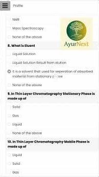 introduction to phytochemistry electives 5th module #answerkey #ncism #youtubeshorts