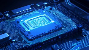 Download Glowing Blue animation board for free