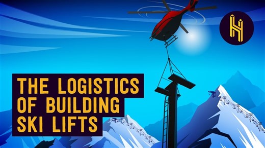 WATCH: Why Building Ski Lifts Is Incredibly Hard