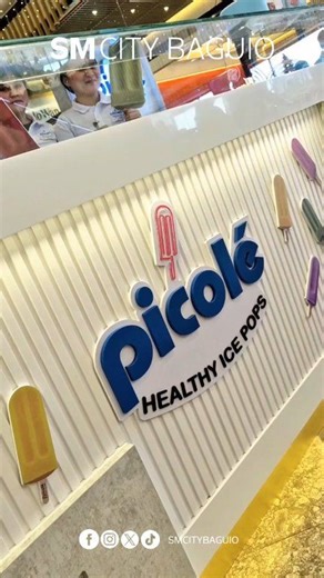 Cool down and treat yourself with PICOLÉ’s refreshing pops and desserts, now available at the mall! 🍧❄️ Perfect for your guilt-free cravings this season! 💙 #EverythingsHereAtSM #BaguioFeelsAtSM | SM City Baguio (official)