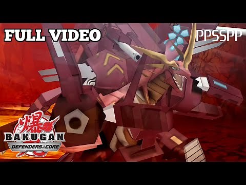 Game Bakugan: Defenders of the Core (PSP) FULL VIDEO Story Mode Gameplay Walkthrough - No Commentary