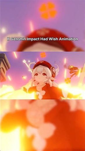 Pulling Klee but with an EPIC Custom Wish Animation! 🍀 #genshinimpact #genshinshorts #genshinmemes