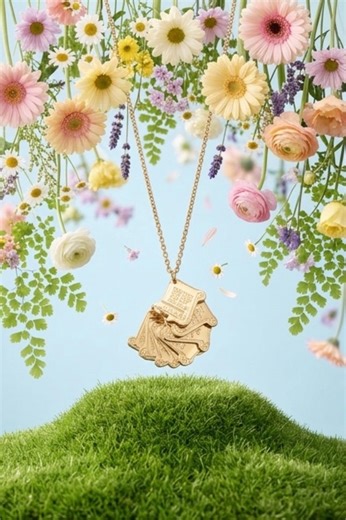 Vintage Gold Metal Set of Ten Commandments, Possibly AVON - With Chain and in Excellent Condition, Complete Set! - Etsy