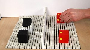 MIT's crazy new shapeshifting display can build miniature buildings. | The Verge