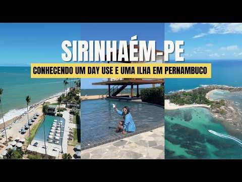 We were surprised to find a day-use spot and an island near Porto de Galinhas #pernambuco