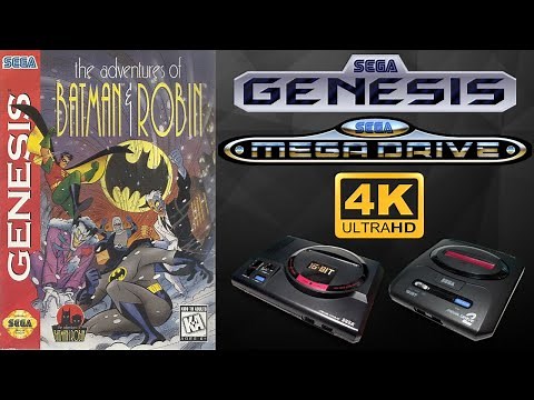 The Adventures of Batman & Robin [SEGA GENESIS/MEGA DRIVE] Gameplay Walkthrough FULL GAME [4K60ᶠᵖˢ🔴]