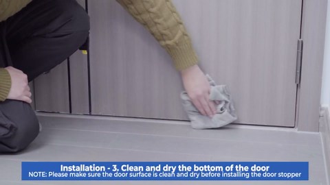 Door Draft Stopper Weather Stripping: Ohuhu 39" L x 2" W Under Door Bottom Seal Strip Sweep - Backing Adhesive Blocker Gap Filler Flexible Noise Insulation Draft Guard Bottom of Door Garage