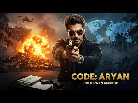 Code: Aryan – The Hidden Mission | AI Action Story | Sunday Suspense AI 🔥 Hindi Spy Thriller