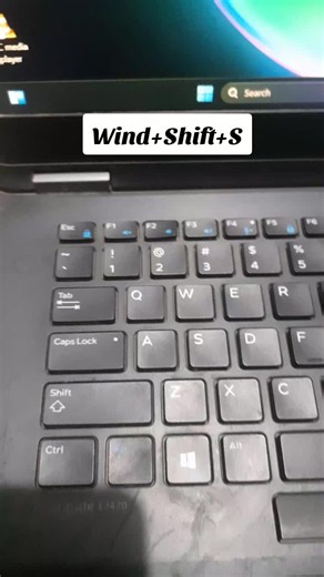 How to Use Wind Shift S Screen Shortcut (Windows)
