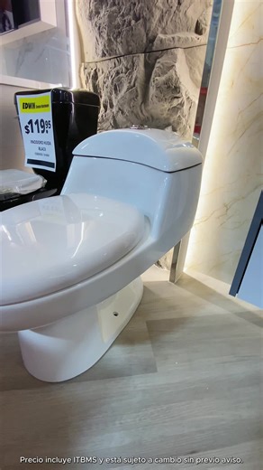 Inodoro One Piece Blanco HE-T801 para Baños Elegantes