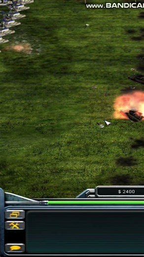 Perfect line of defense in Command and conquer Zero hour