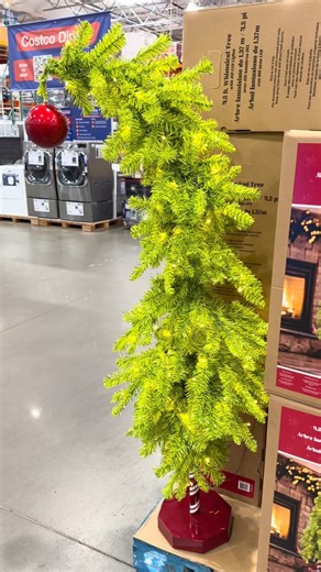 Costco 4.5' Pre-Lit Whimsical Tree with LED Lights #christmasdecor