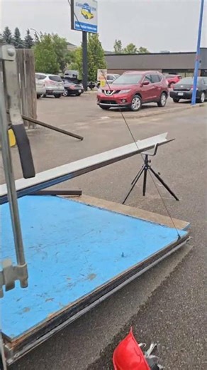 powering gutter machine with Truck!!! Saskatoon sk