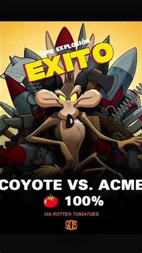 🔥 COYOTE VS. ACME DEBUTS WITH 100% ON ROTTEN TOMATOES! 🍅🎬