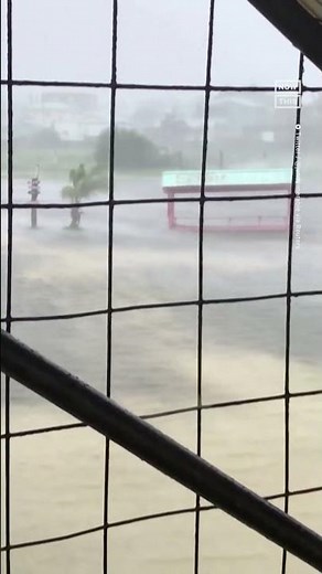 Rare Hurricane Hits Belize