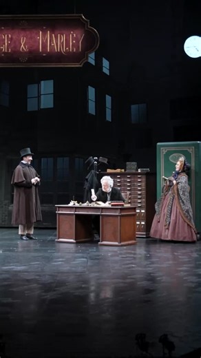 Guthrie Theater on Instagram: "One Christmas Eve, miserly and miserable Ebenezer Scrooge is visited by three spirits who warn him against his closed-hearted ways. Filled with joy and festivity, this holiday tradition is playing now through December 28.⁠"