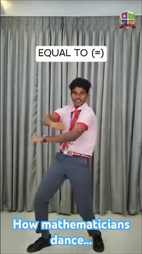 If you need dance lessons, look no further! #sixminutemath #mathbasics #mathdance