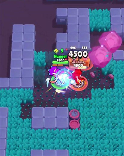 Shelly's Damage Is ILLEGAL! 😈💥 | Brawl Stars #Shorts