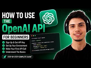 Setting Up Your OpenAI API account